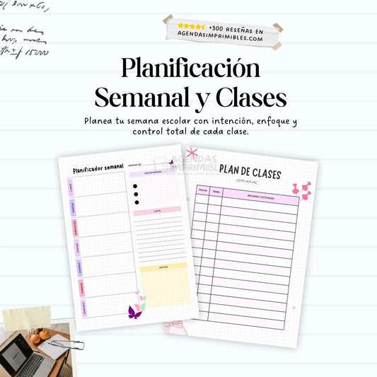 Agenda Docente Primaria Semanal | 2026