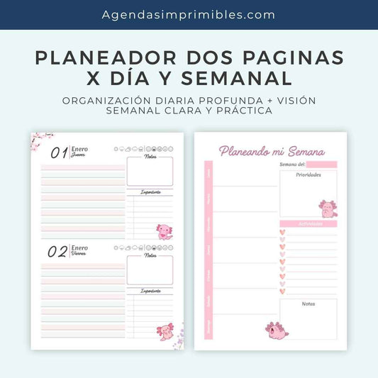 Agenda Comic Dos Días x Pagina | 2026