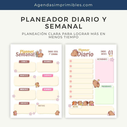 Agenda Snoopy Diaria | 2026