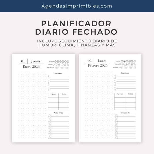 Agenda Ejecutiva Diaria | 2026