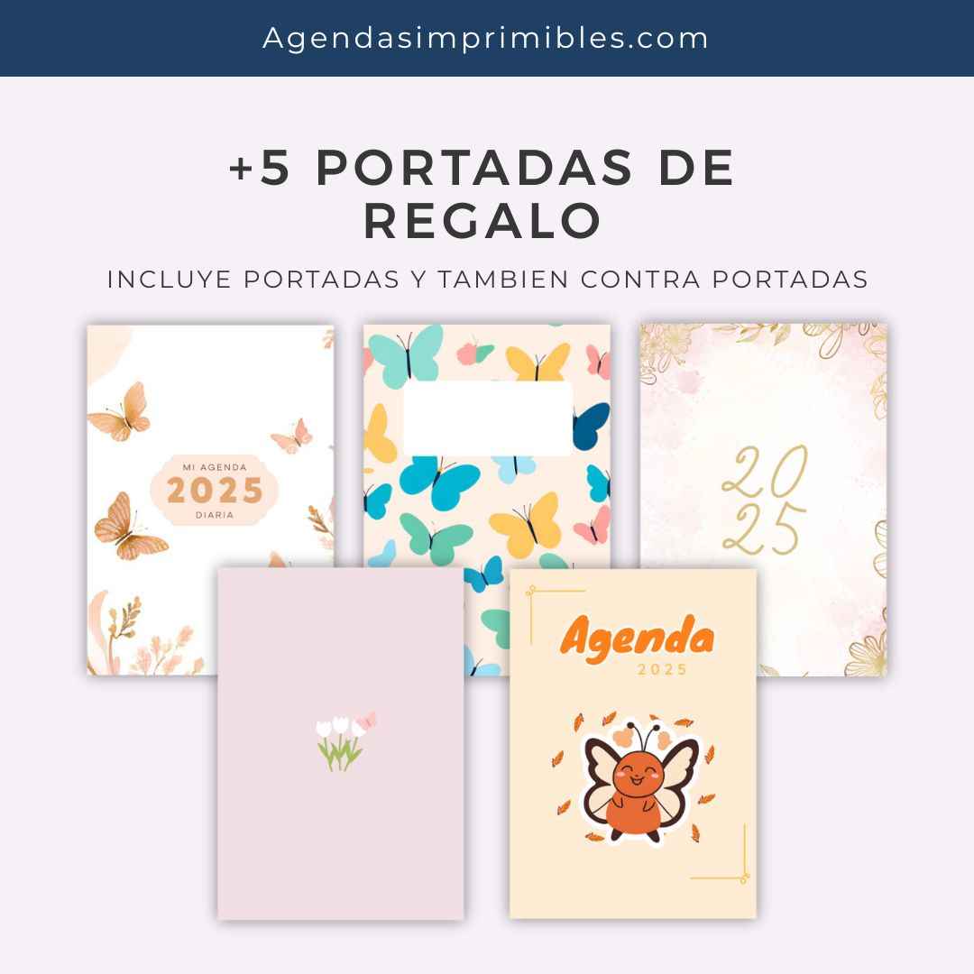 Agenda Mariposas Diaria | 2025