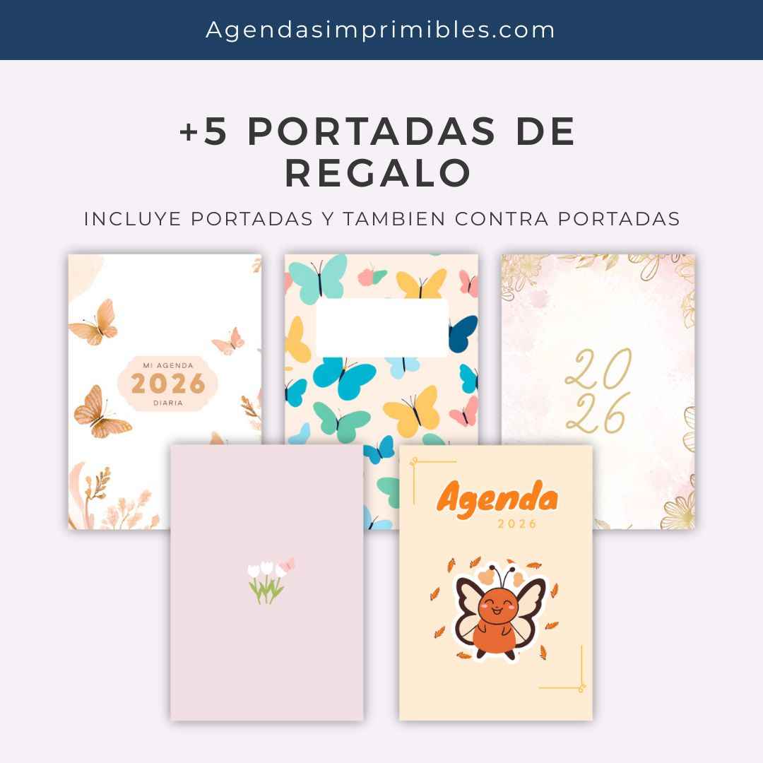 Agenda Mariposas Diaria | 2026