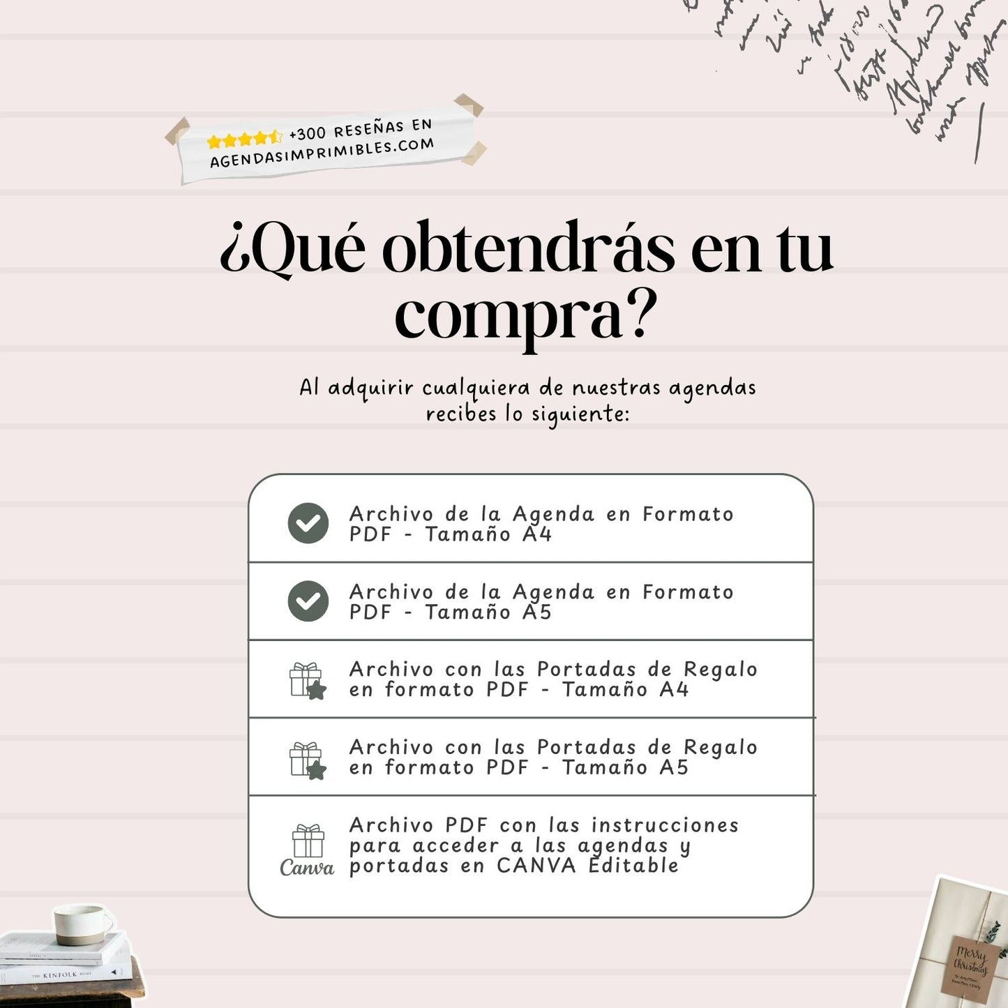 Agenda Princesas 2 días x hoja | 2026