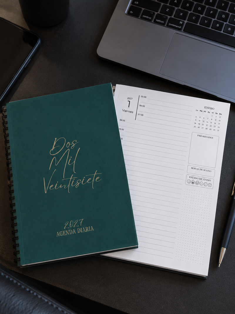 Agendas masculinas y unisex 2027