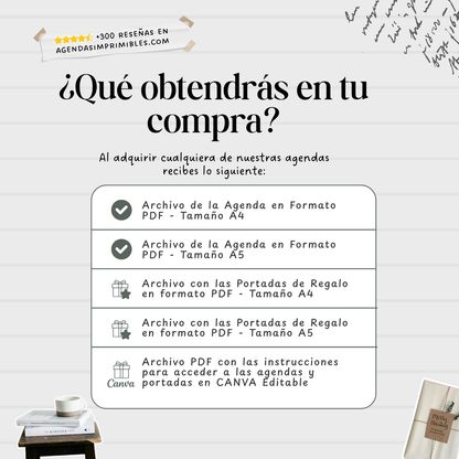 Agenda carros 2 días x Hojas | 2026