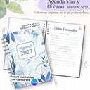 Agenda Mar y Océano 2027 - Archivo Imprimible