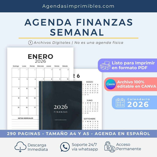 Agenda Manicurista Semanal 2026 | 2026