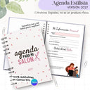 Agenda Estilista 2027 - Archivo Imprimible