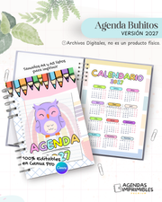 Agenda Buhitos 2027 - Archivo Imprimible