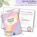 Agenda Pedidos 2027 - Archivo Imprimible