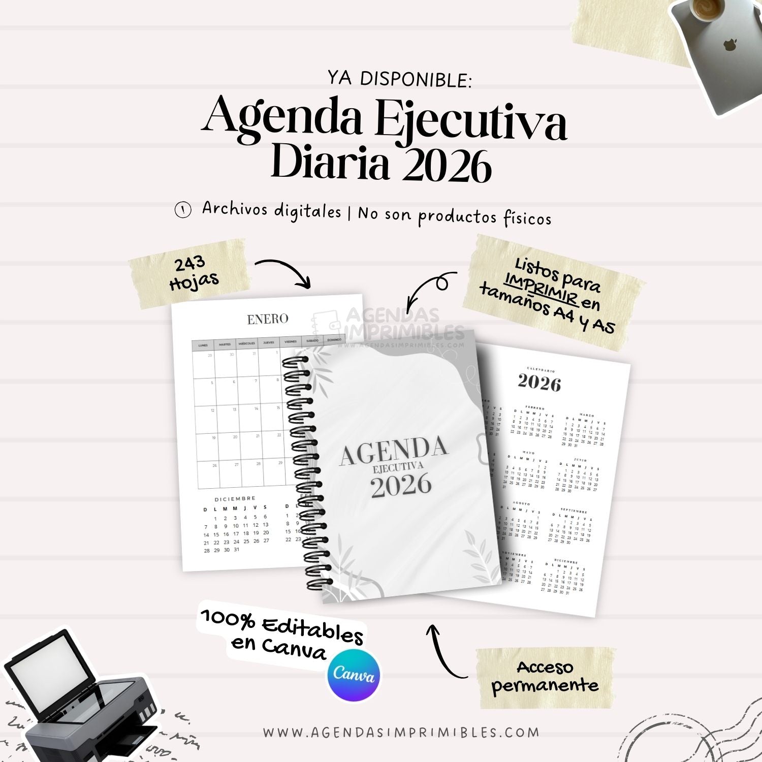 Agenda Ejecutiva Diaria | 2026