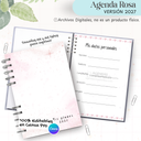 Agenda Rosa 2027 - Archivo Imprimible
