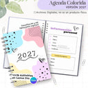 Agenda Colorida 2027 - Archivo Imprimible