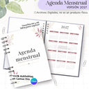 Agenda Menstrual 2027 - Archivo Imprimible