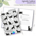 Agenda Gatitos 2027 - Archivo Imprimible