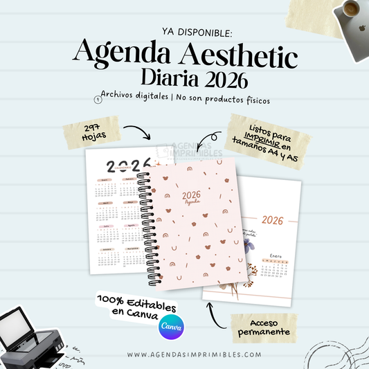 Agenda Aesthetic Semanal | 2026