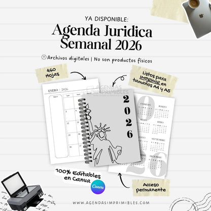 Agenda Jurídica Semanal | 2026