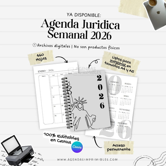 Agenda Jurídica Semanal | 2026