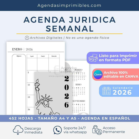 Agenda Dama Semanal | 2026