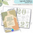 Agenda Hábitos Saludables 2027 - Archivo Imprimible