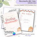 Recetario 2027 - Archivo Imprimible
