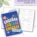 Agenda Docente Ciclo Ago 26 a Jul 27 - Archivo Imprimible
