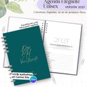 Agenda Elegante Unisex 2027 - Archivo Imprimible