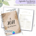 Agenda Escritores 2027 - Archivo Imprimible