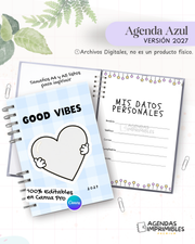 Agenda Snoopy 2027 - Archivo Imprimible