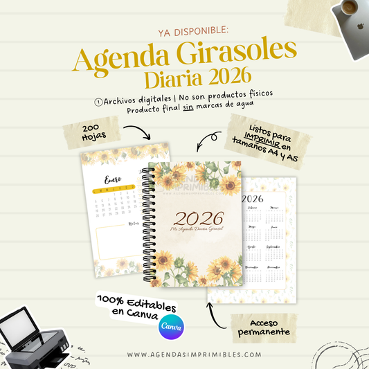 Agenda Girasol Diaria | 2026