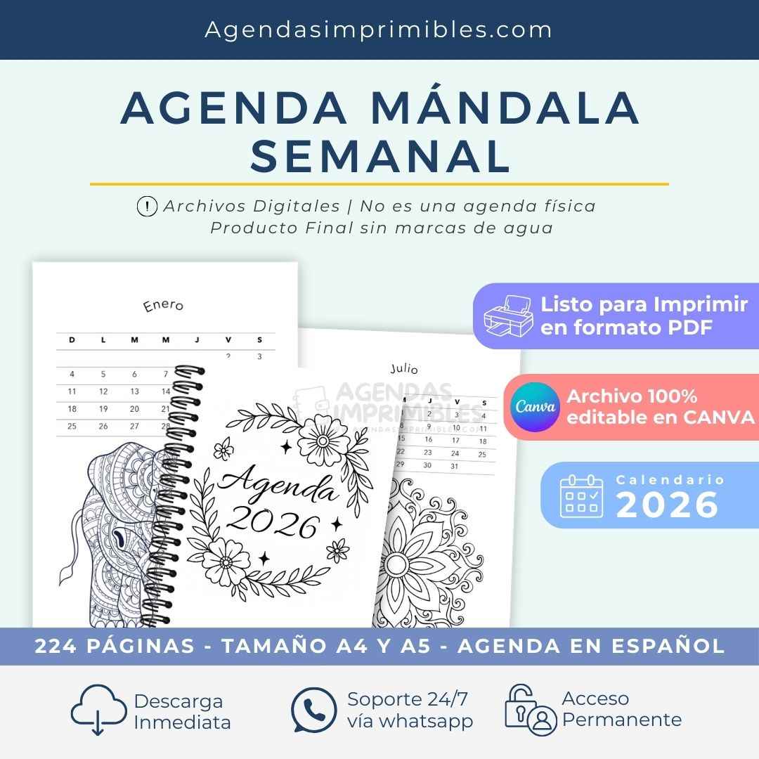 Agenda Flores Diaria| 2026