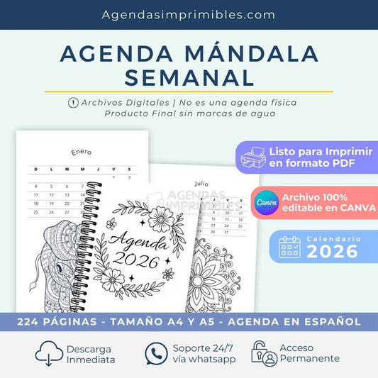 Agenda Flores Diaria| 2026
