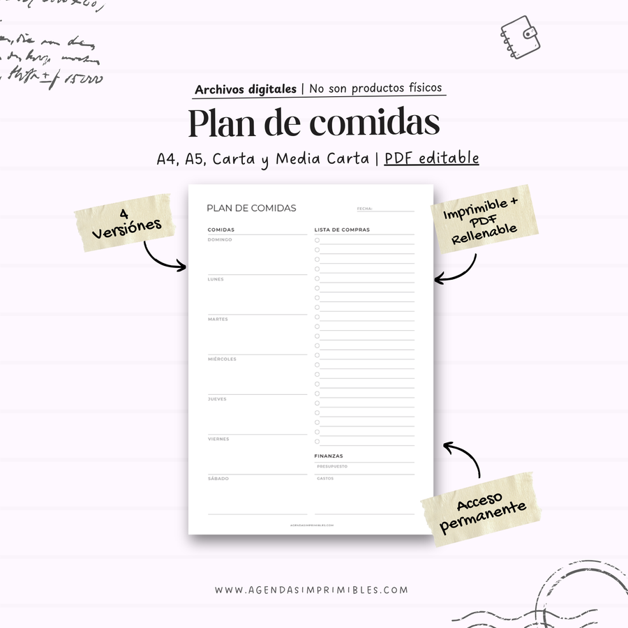 Plan de Comidas
