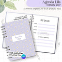 Agenda Lila 2027 - Archivo Imprimible