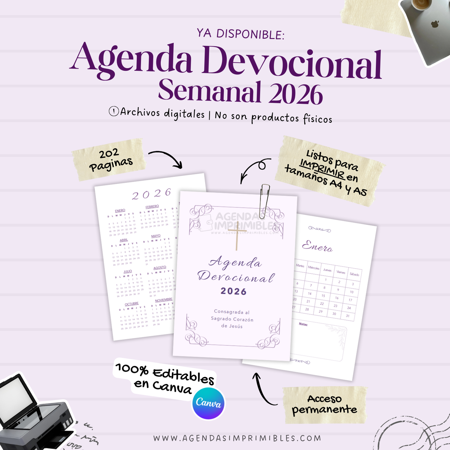 Agenda Devocional Semanal | 2026