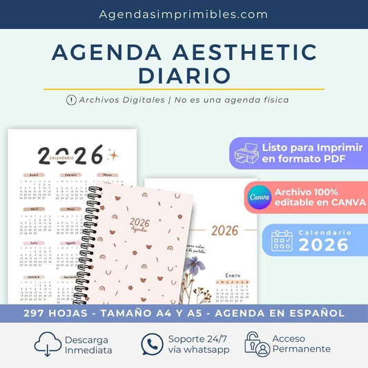 Agenda Mi Embarazo Semanal | 2026