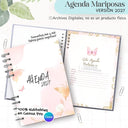 Agenda Mariposas 2027 - Archivo Imprimible