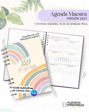 Agenda Maestra 2027 - Archivo Imprimible