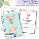 Agenda Ajolote 2027 - Archivo Imprimible