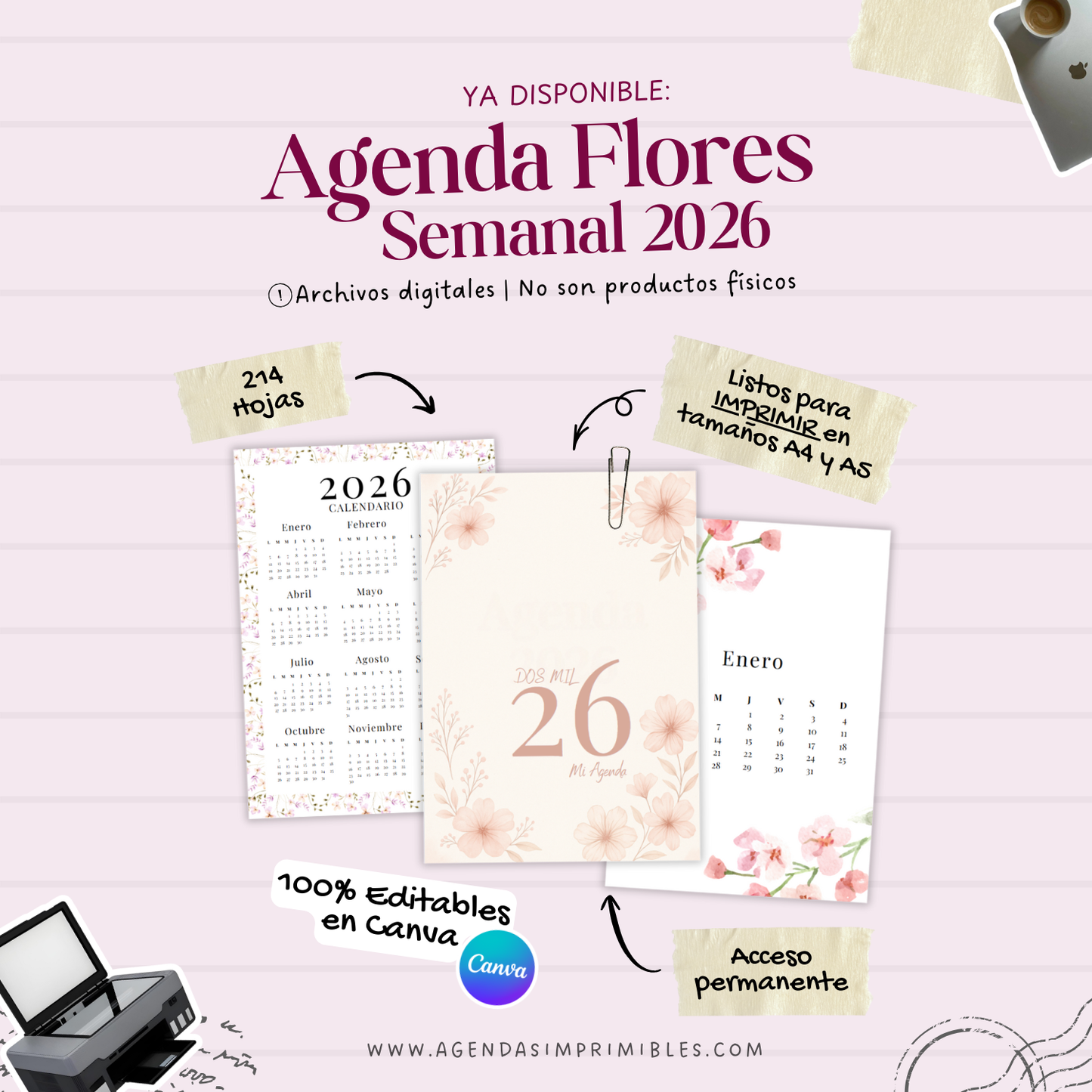 Agenda Flores Semanal  | 2026