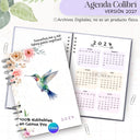 Agenda Colibrí 2027 - Archivo Imprimible