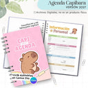 Agenda Capibara 2027 - Archivo Imprimible