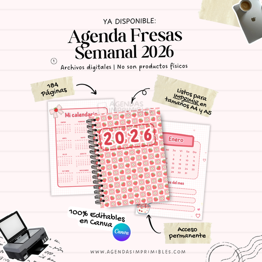 Agenda Fresas Semanal | 2026