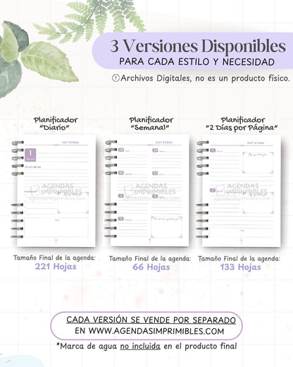 Agenda Devocional 2027 - Archivo Imprimible - imagen 2
