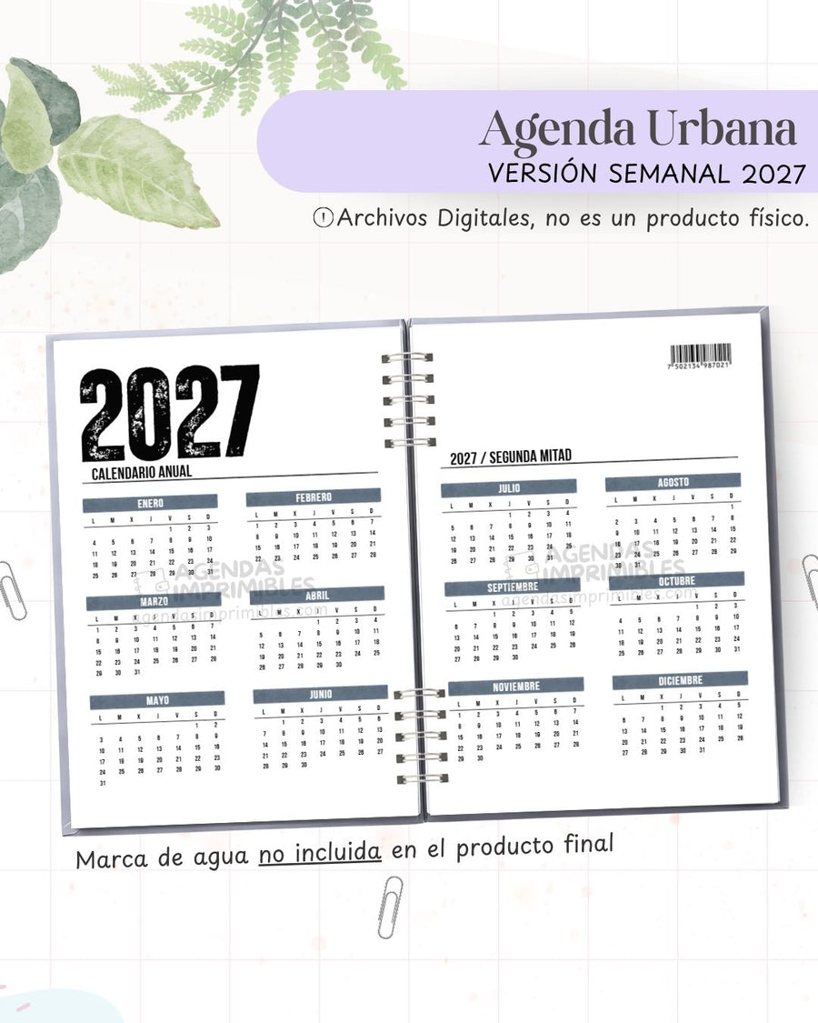 Agenda Urbana 2027 - Semanal