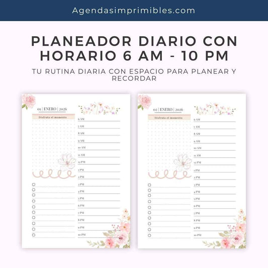 Agenda Escritora +Diaria | 2026