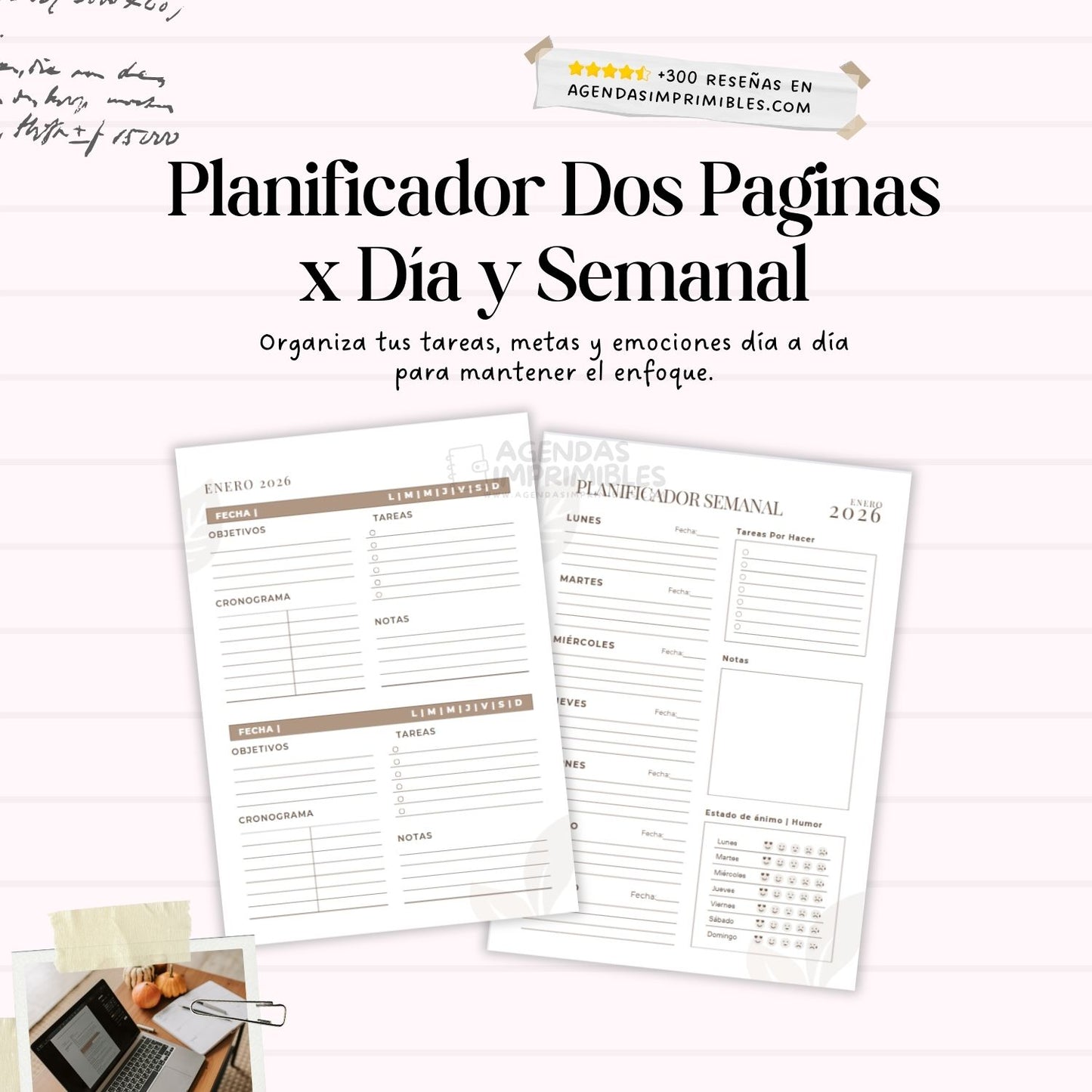 Agenda Emprendedora Dos Días x Pagina | 2026