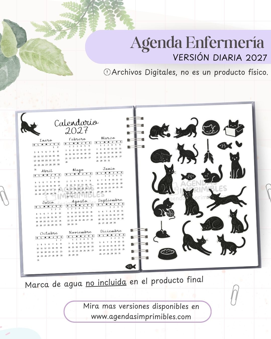 Agenda Gatitos 2027 - Diario - imagen 2