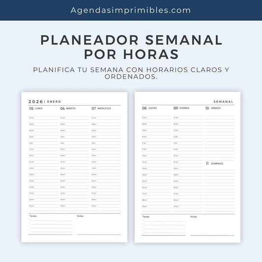 Agenda Manicurista Semanal 2026 | 2026