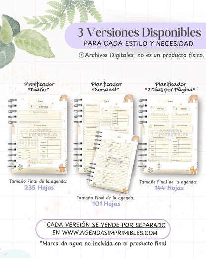 Agenda Pediátrica 2027 - Archivo Imprimible - imagen 2
